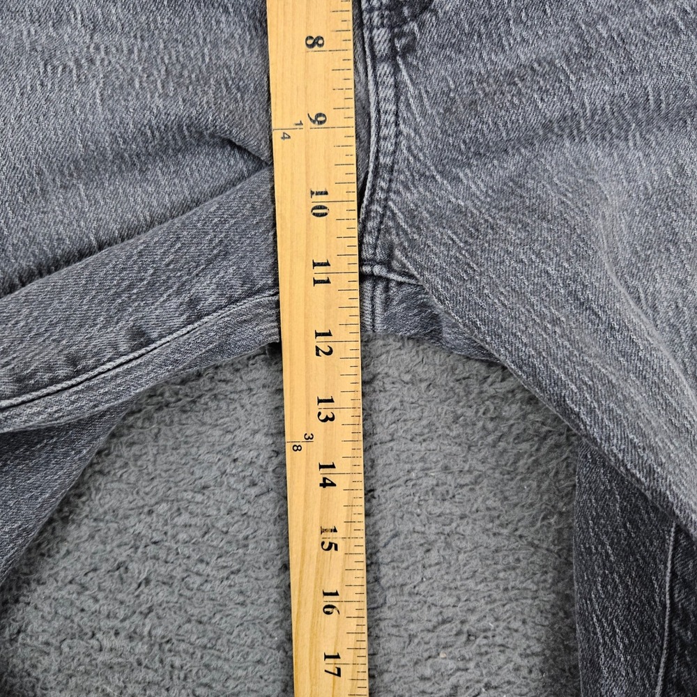 Madewell The Perfect Vintage Jean Womens Gray Distressed Straight Leg Size 28 - Picture 3 of 10
